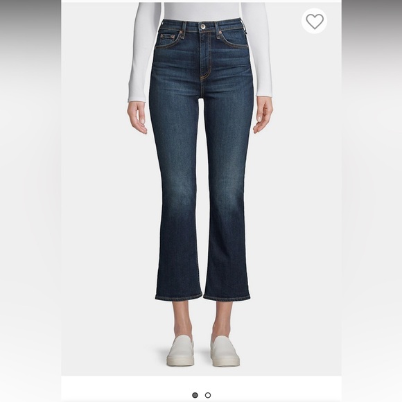 NWOT- Rag & Bone Nina High Rise Ankle Flare - Picture 1 of 6